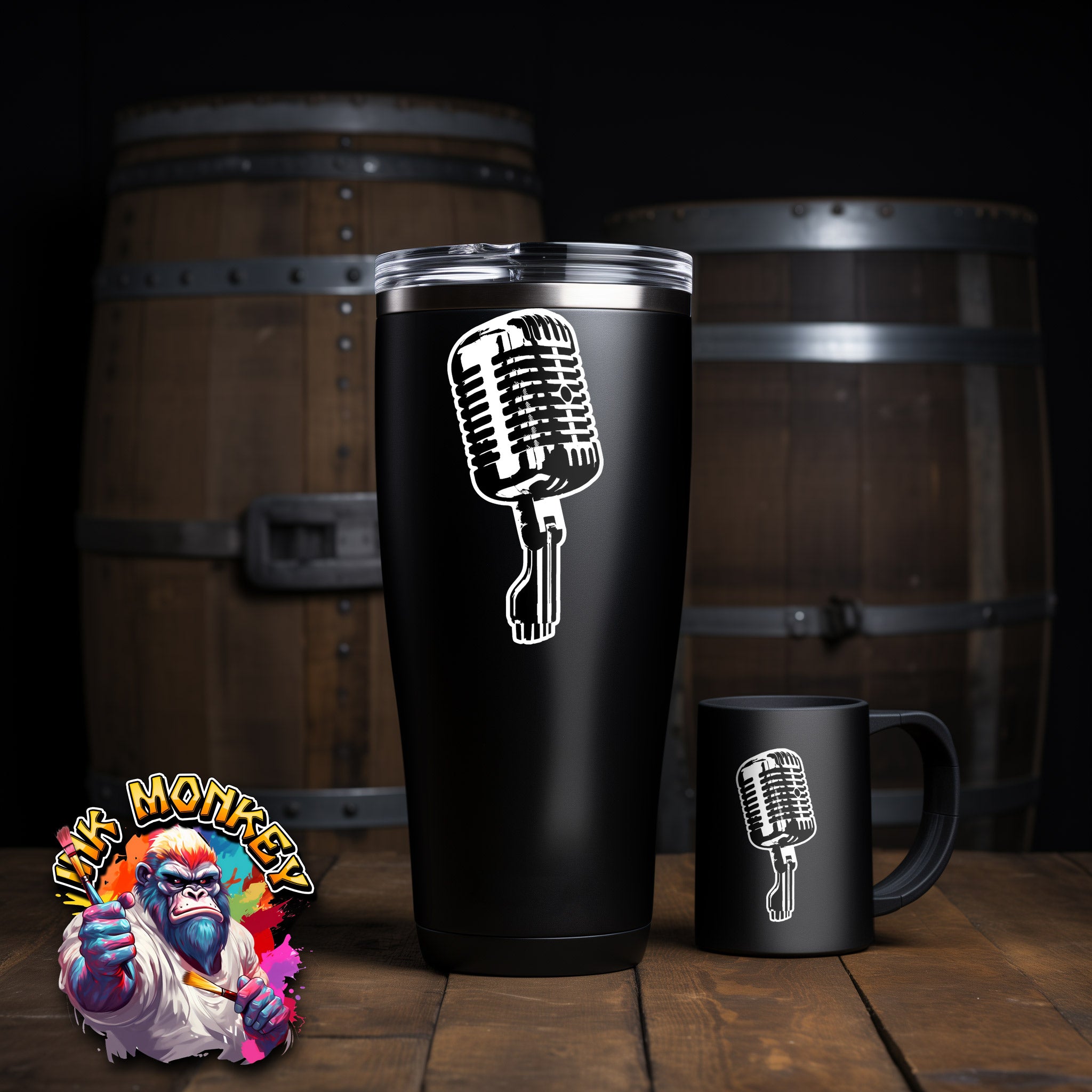 Microphone - Decal